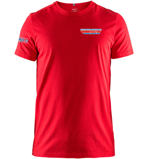 Hessischer Skiverband HSV Shirt rot