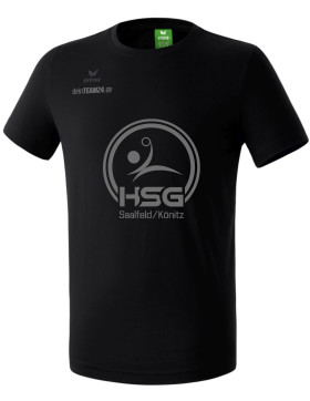HSG Saalfeld Shirt Schwarz großes Logo Kinder