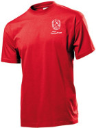 Imperial T-Shirt SC DHFK Leipzig "Mein Familienfitness" Shirt rot
