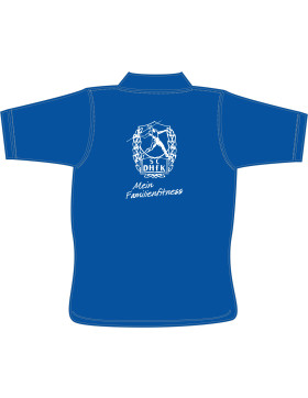 Imperial T-Shirt SC DHFK Leipzig "Mein Familienfitness" Shirt blau