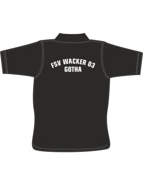 FSV Wacker 03 Gotha Polo Kinder schwarz