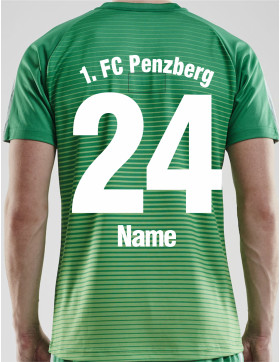 1. FC Penzberg Futsal Fantrikot Top Haar Kinder grün
