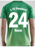 1. FC Penzberg Futsal Fantrikot Top Haar Kinder grün