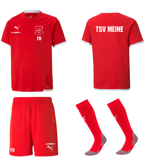 TSV Meine Trikot-Set Rot Kinder