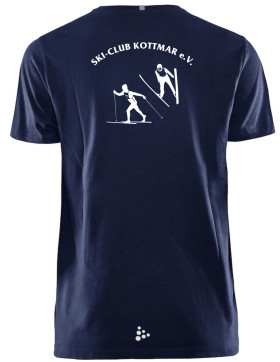 Ski Club Kottmar T-Shirt Dunkelblau Kinder