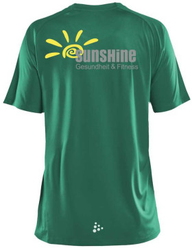 Fitnessclub Sunshine Shirt Grün Kinder
