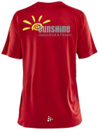 Fitnessclub Sunshine Shirt Rot Kinder
