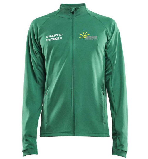 Fitnessclub Sunshine Trainingsjacke Grün Kinder