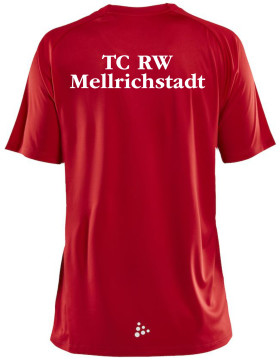 TC Rot Weiss Mellrichstadt Shirt Rot Kinder