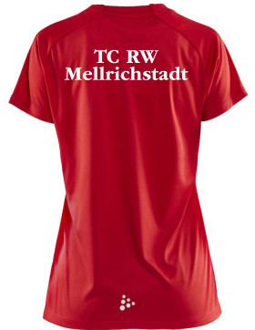 TC Rot Weiss Mellrichstadt Shirt Rot Damen