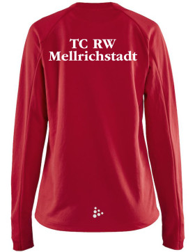 TC Rot Weiss Mellrichstadt Sweater Rot Damen