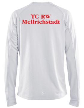 TC Rot Weiss Mellrichstadt Sweater Weiss Kinder