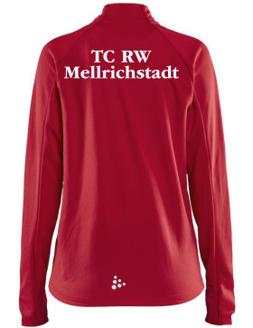 TC Rot Weiss Mellrichstadt Zip Top Rot Damen