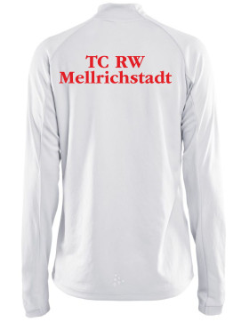 TC Rot Weiss Mellrichstadt Trainingsjacke Weiss Kinder