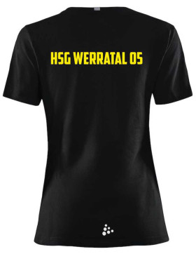 HSG Werratal 05 - T-Shirt Schwarz Damen