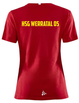HSG Werratal 05 - T-Shirt Rot Damen