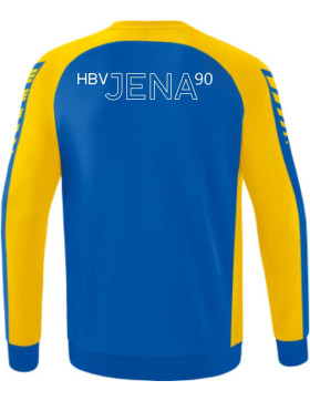 HBV Jena Sweatshirt new royal/gelb Kinder