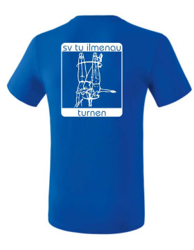 SV TU Ilmenau - Teamsport T-Shirt Blau Kinder