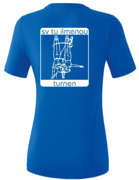 SV TU Ilmenau - Teamsport T-Shirt Blau Damen