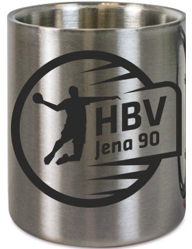 HBV Jena Edelstahltasse