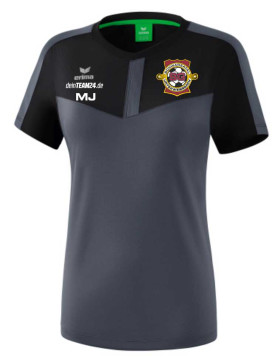 SG Schwarzatal - T-Shirt schwarz/grau Damen