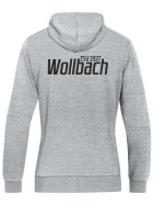 TSV 1937 Wollbach - Kapuzenjacke Grau Damen