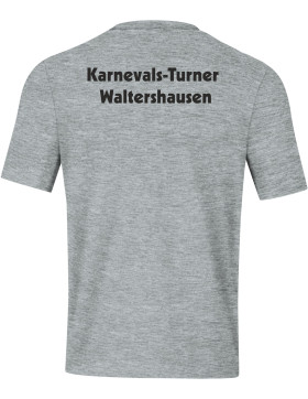 Karnevals Turner Waltershausen T-Shirt Base Damen Grau