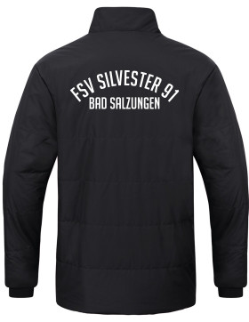 FSV Silvester 91 Bad Salzungen Coachjacke schwarz