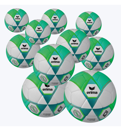 ERIMA Fußball Hybrid Lite 290 10er Ballpaket Gr.3
