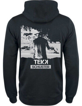 Tekkschuster Oversized Sweatjacke schwarz