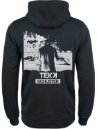 Tekkschuster Oversized Sweatjacke schwarz