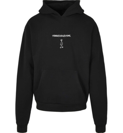 Tekkschuster Oversized Hoodie schwarz