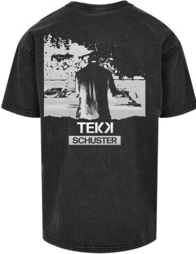 Tekkschuster Oversized Shirt schwarz