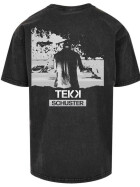 Tekkschuster Oversized Shirt schwarz