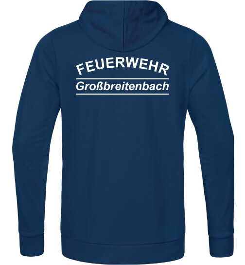 Feuerwehr Großbreitenbach Kapuzensweat marine