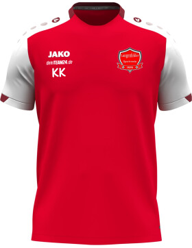 Langenfelder SV T-Shirt rot weiß Herren