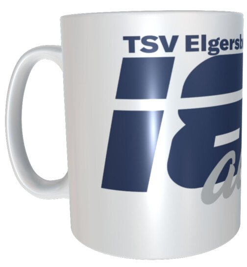 TSV 1880 Elgersburg Tasse weiß