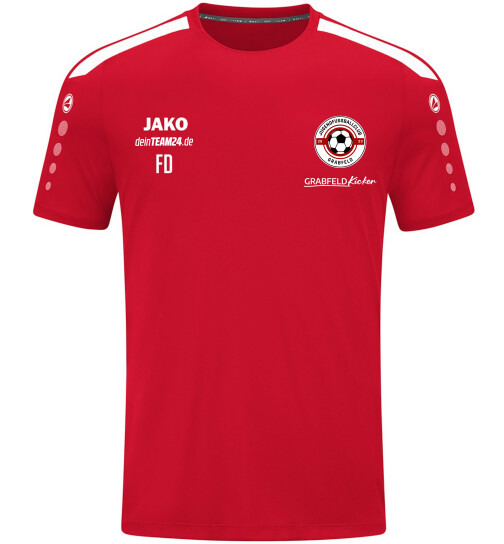 JFC Grabfeld T-Shirt GRABFELDKICKER Sponsoren WEGRA - SCHMALKALDENER BAU - LANDSTOLZ