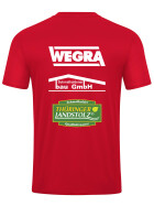 JFC Grabfeld T-Shirt GRABFELDKICKER Sponsoren WEGRA - SCHMALKALDENER BAU - LANDSTOLZ