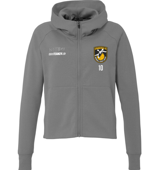 HSV Sömmerda Kapuzenjacke Damen steingrau