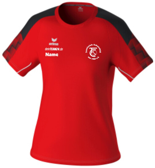TC Schenefeld Shirt Damen rot