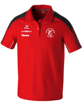 TC Schenefeld Polo Herren rot