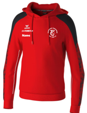 TC Schenefeld Kapuzensweat Herren rot