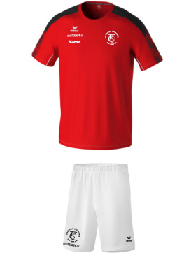 TC Schenefeld Set Herren rot