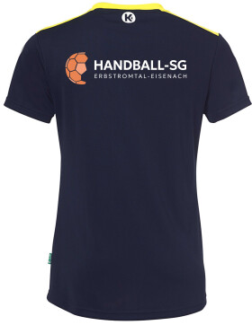 HSG Erbstromtal-Eisenach T-Shirt Damen marine/fluo gelb