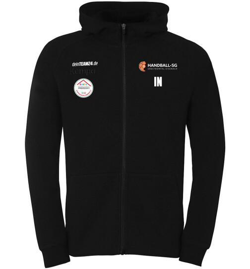 HSG Erbstromtal-Eisenach Kapuzenjacke schwarz Kinder
