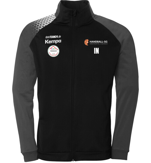 HSG Erbstromtal-Eisenach Poly Jacke schwarz/anthra