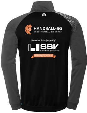 HSG Erbstromtal-Eisenach Poly Jacke schwarz/anthra