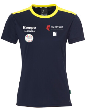 SV Petkus Wutha-Farnroda Shirt Damen marine/fluo gelb