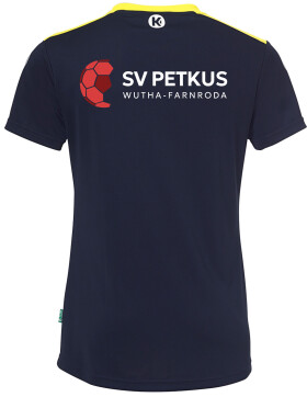 SV Petkus Wutha-Farnroda Shirt Damen marine/fluo gelb